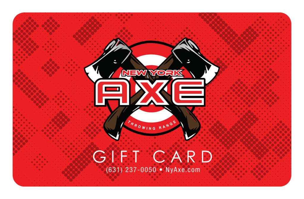 NY Axe throwing gift card image